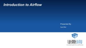 introduction to airflow 1