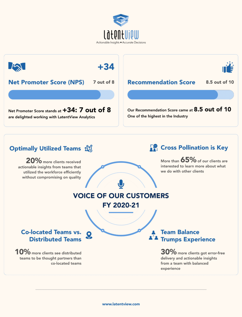 Voice of Customers Survey Infographic 1