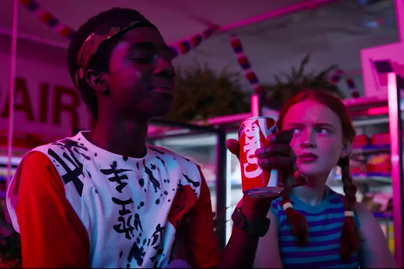 product placement of coke in the netflix series stranger things img