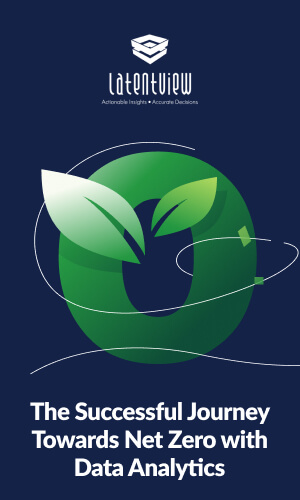 the successful journey towards net zero with data analytics