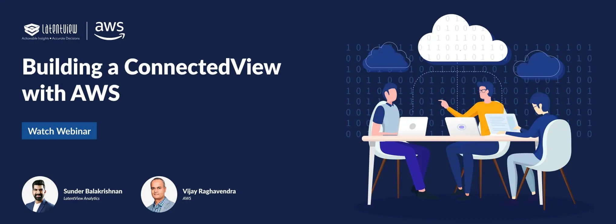 building a connectedview with aws banner desktop 2