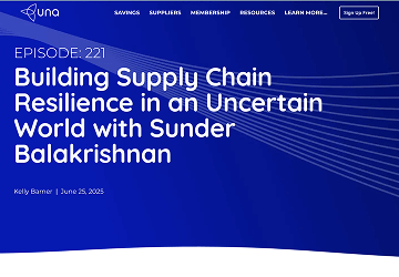 Building Supply Chain Resilience in an Uncertain World with Sunder Balakrishnan